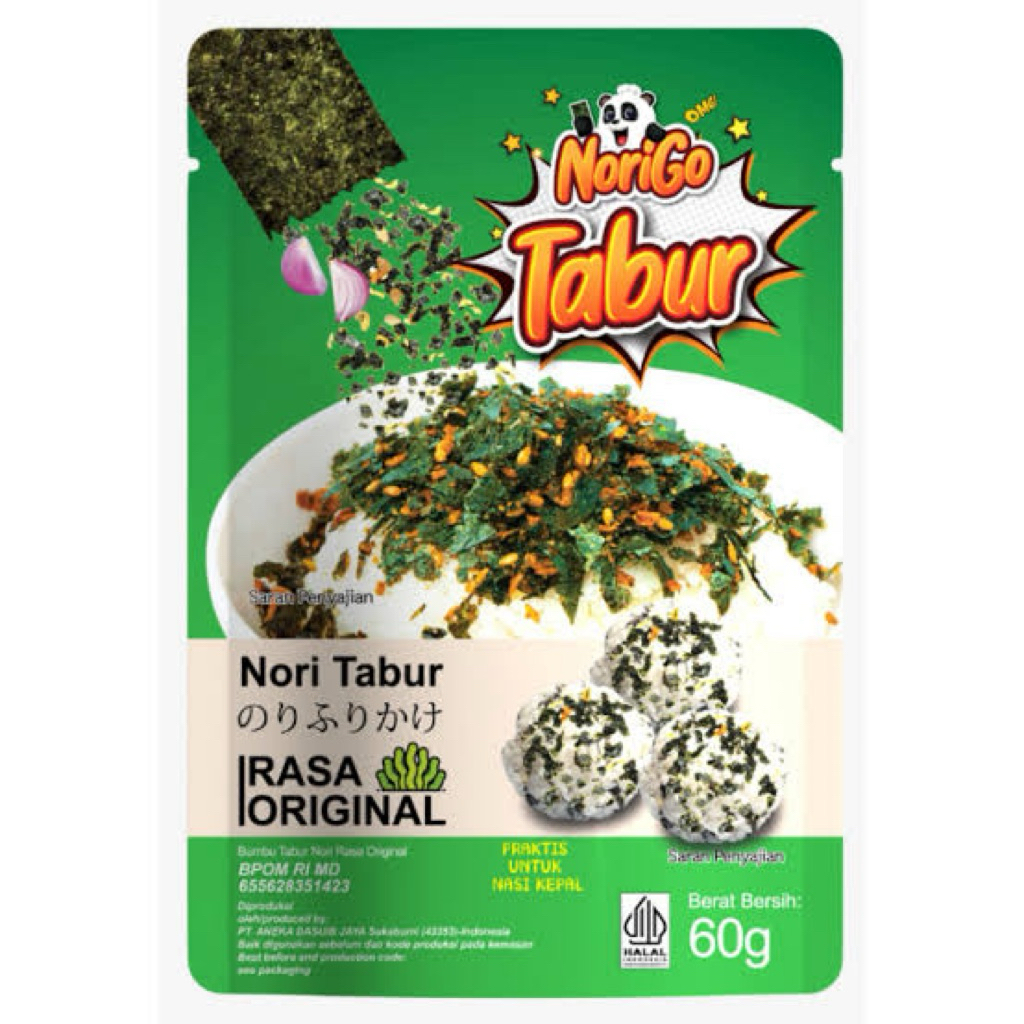 

Rumput Laut Panggang / Nori Tabur / Seaweed Flake Original 60 Gram