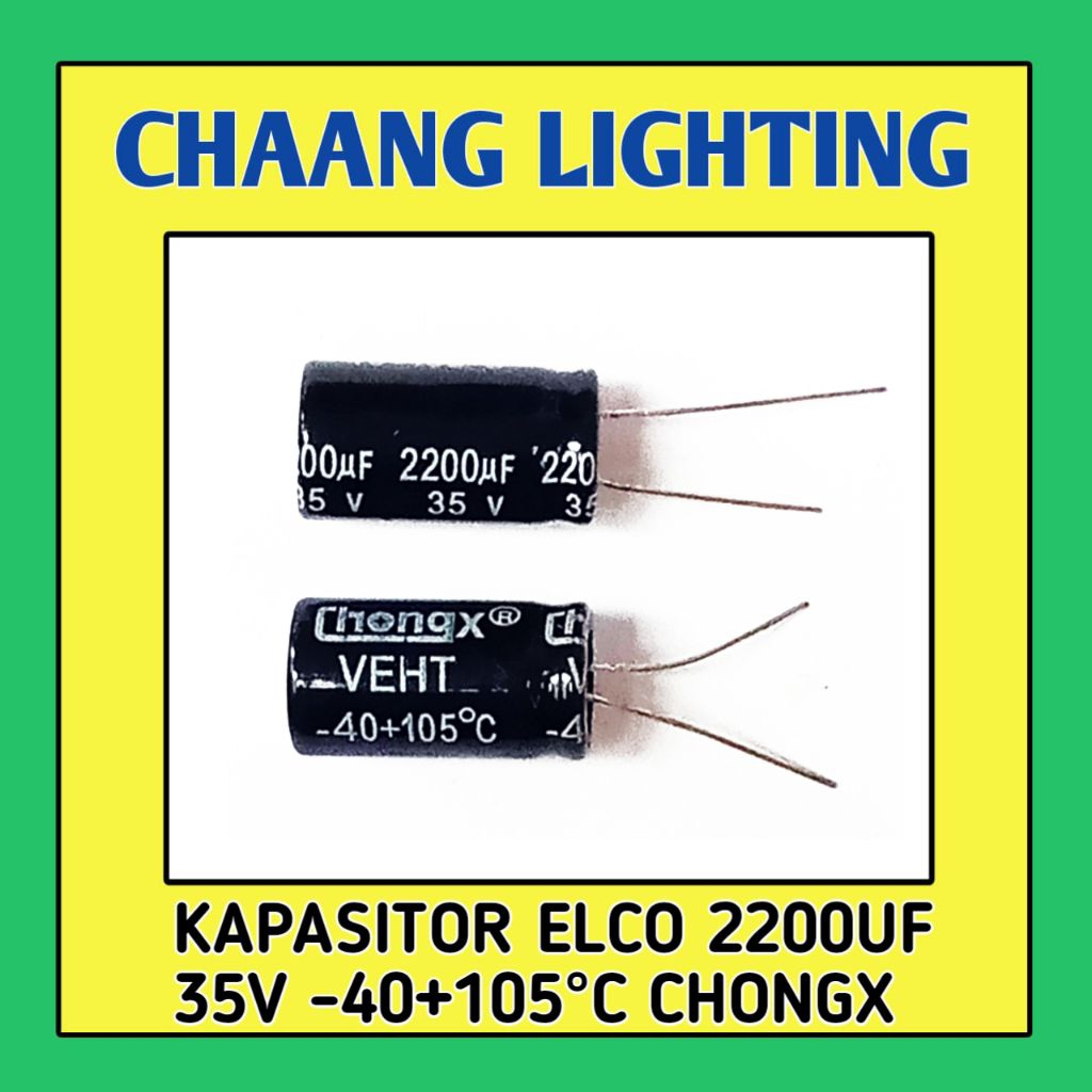 2200UF 35V KAPASITOR ELKO 2200UF 35V CAPASITOR ELCO 2200UF 35V ELCO 2200UF 35V 105°C