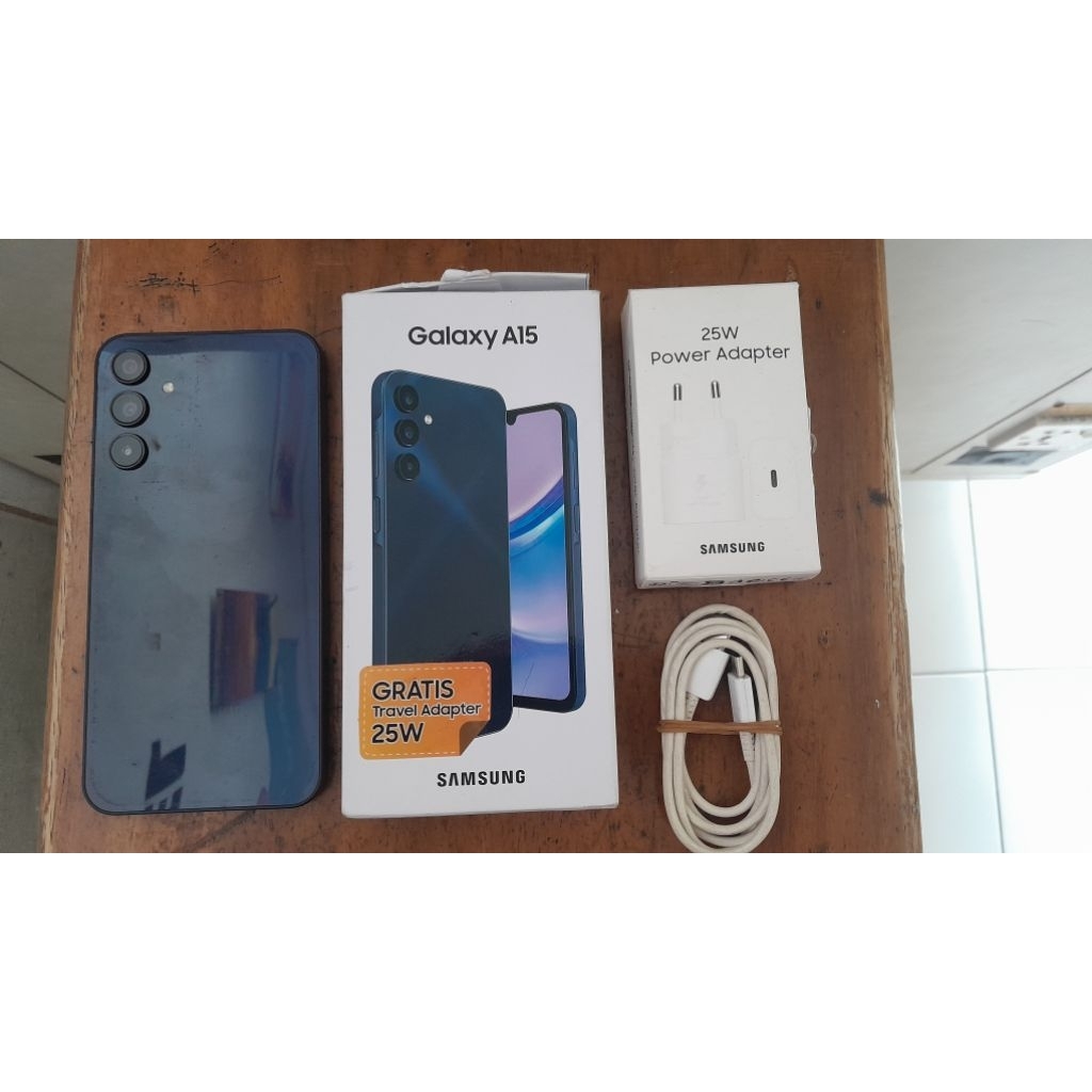 [AzamMediaPonsel] Samsung A15 Ram 8/128GB Fullset Ori Second