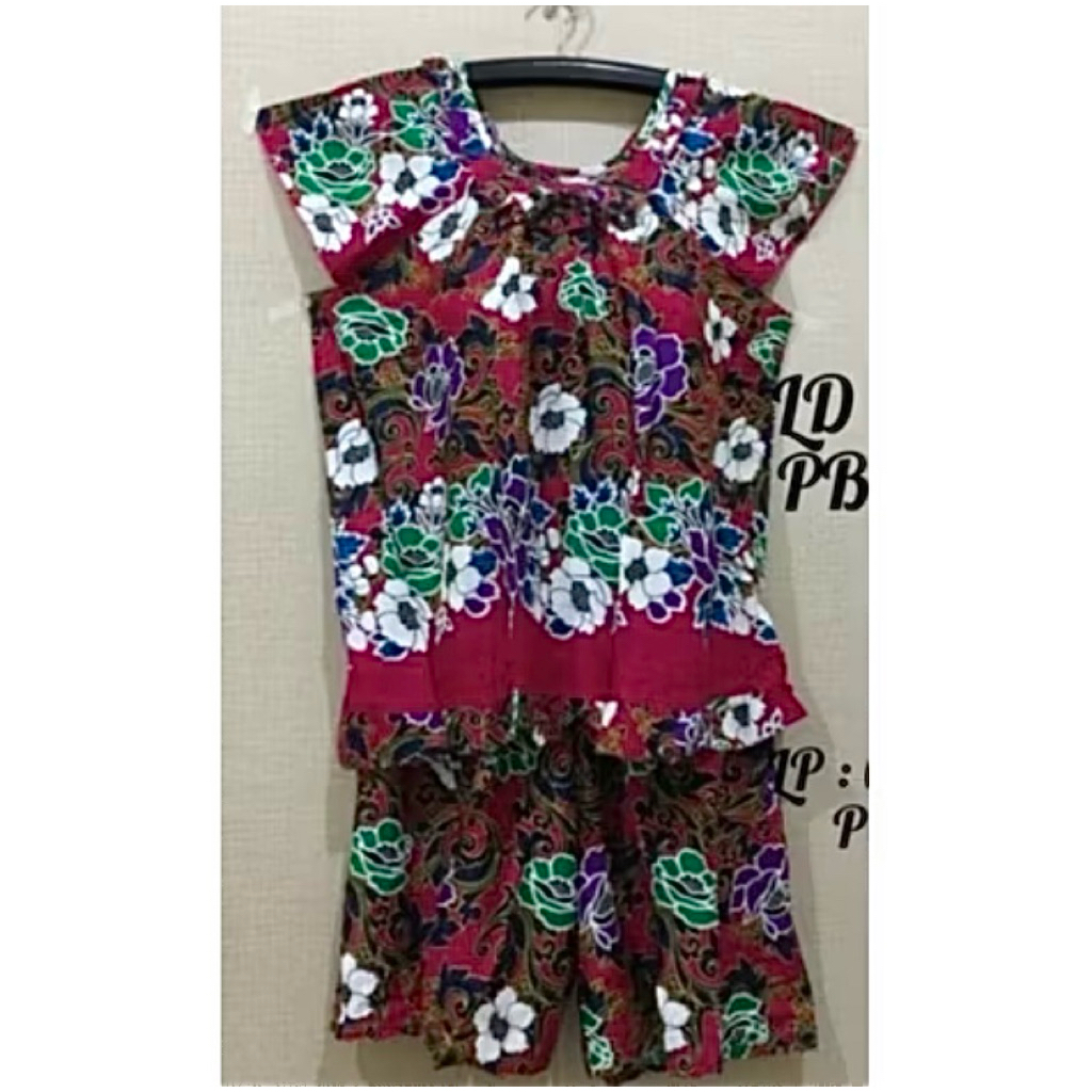 setelan gajah putih / baju tidur gajah putih / setelan gajah putih pendek / setelan gajah putih jumb