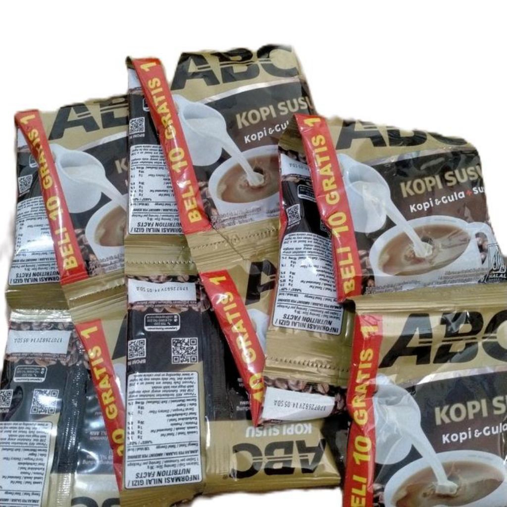 

ABC Kopi Susu 1 Renceng ( isi 11 saset sachet ) per sacet 30 gram
