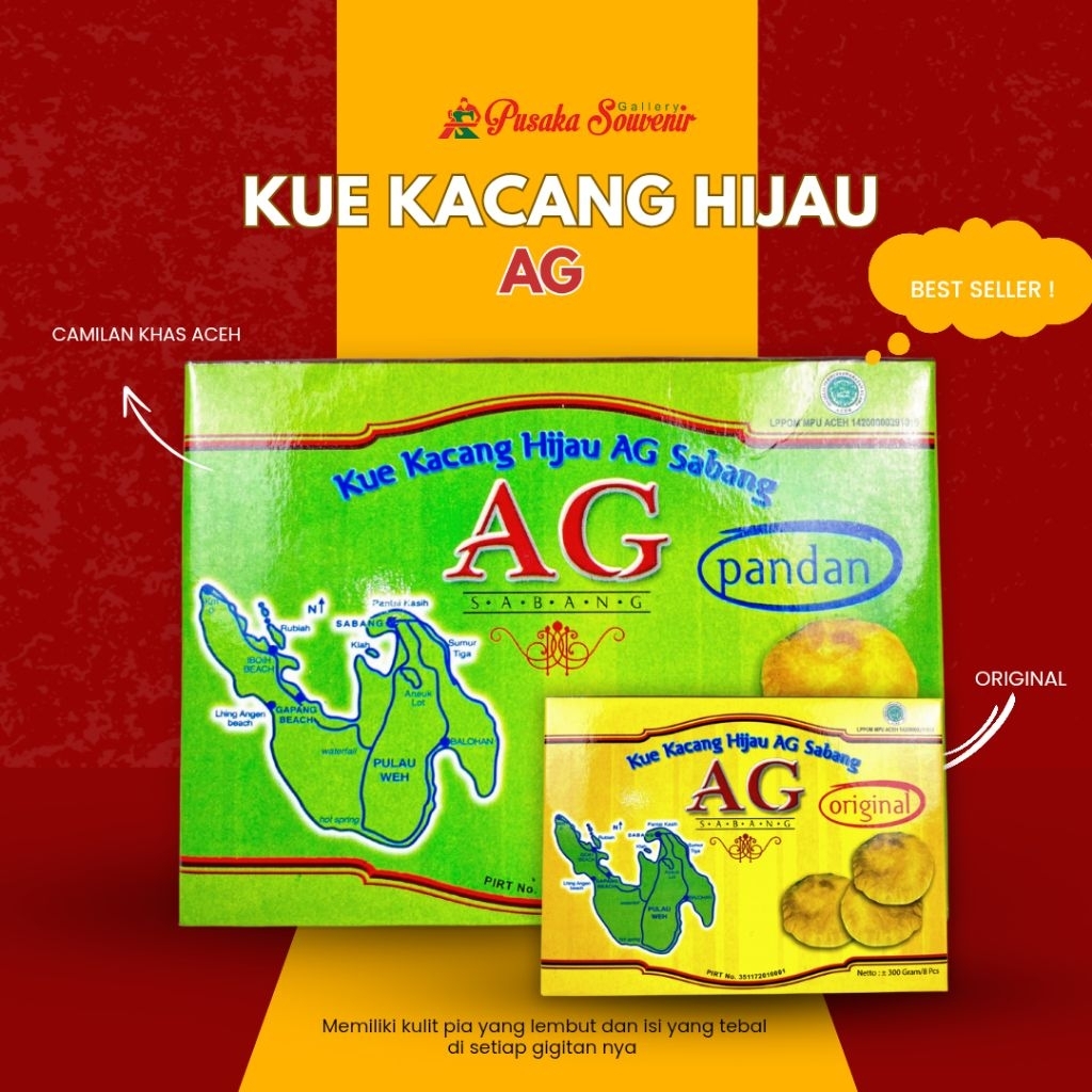 Kue kacang hijau | AG Sabang | Makanan khas aceh