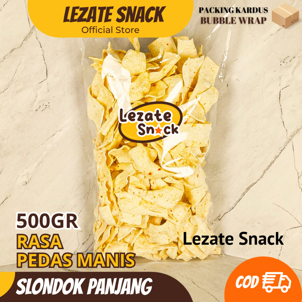 

Slondok Bawang Jogja Panjang 500GR Kiloan Murah Renyah Enak / Slondok SIngkong Khas Magelang Lanting Kebumen Rasa Bawang Pedas Manis WAP SHOP