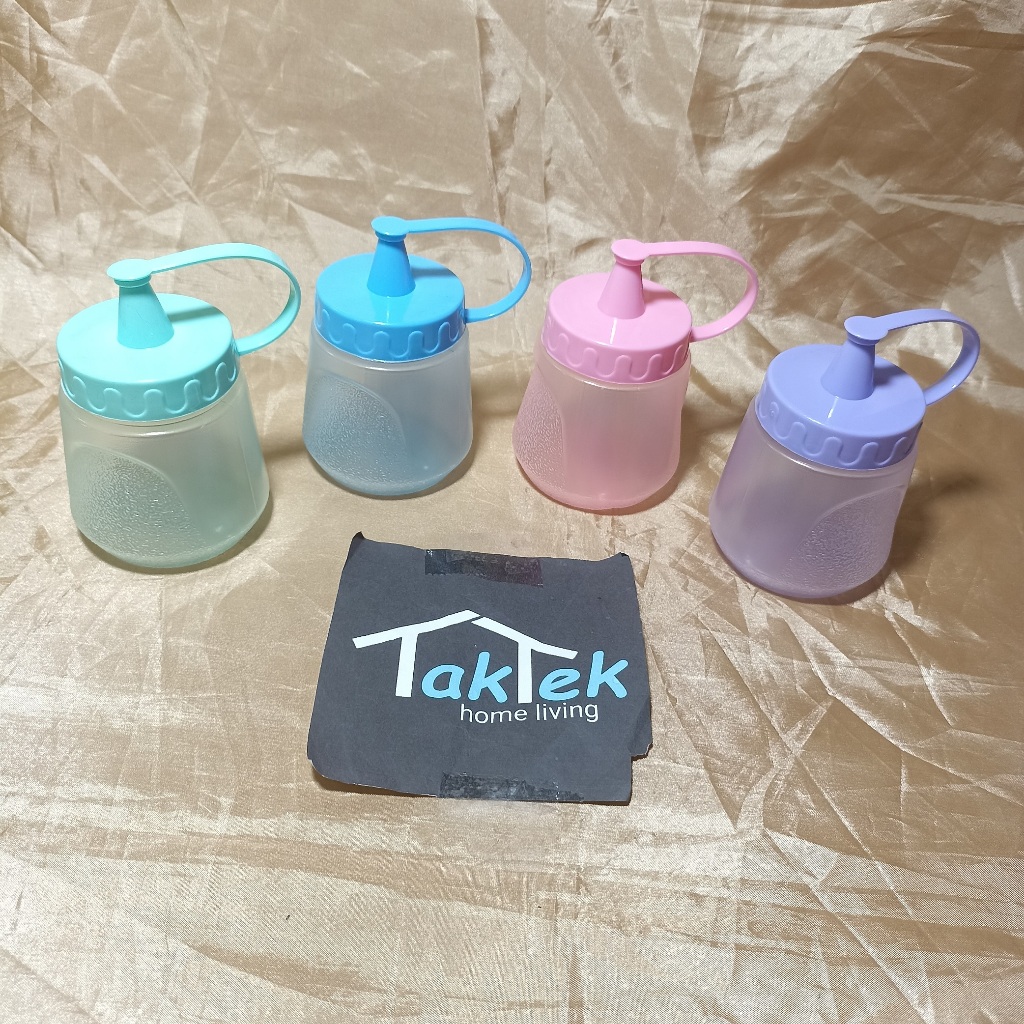 

BOTOL KECAP 200 ML MINYAK SAOS FOOD GRADE SAMBAL MAYONICE BENING PLASTIK ESTETIK SERBAGUNA SAUS SAUCE KEEPER BISTRO ANTI BOCOR