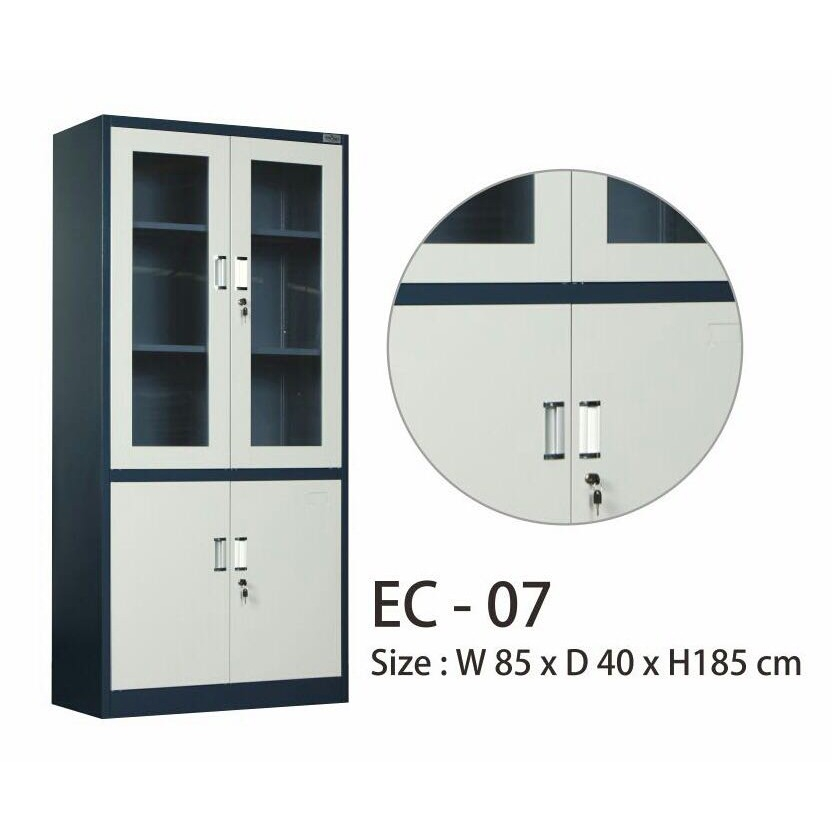 Almari Arsip Besi (Bahan Tebal) - Lemari Besi EC-07 - Lemari File besi - Lemari besi Dapur