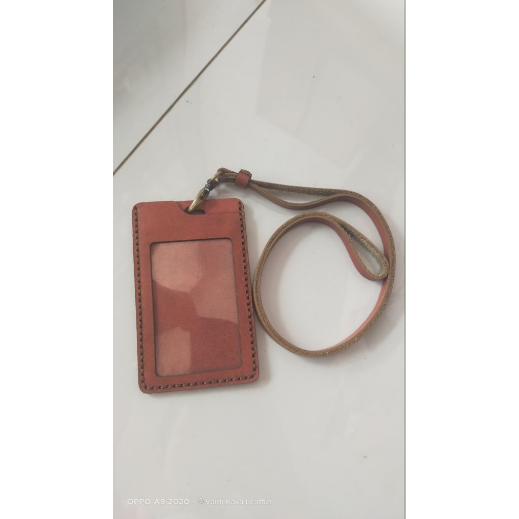 Name tag kulit Sapi asli