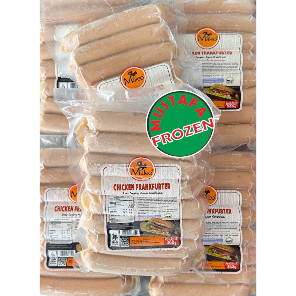 

Maleo Sosis Bakar Ayam 360gr (8pcs)