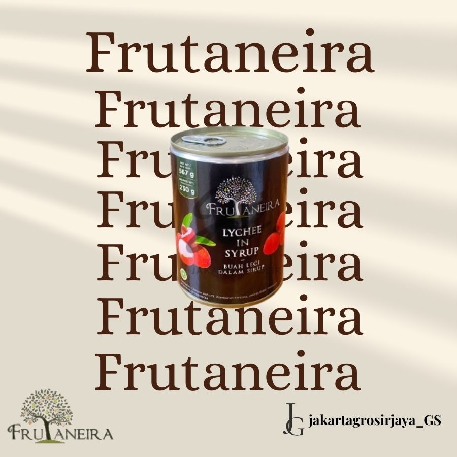

Frutaneira Lychee In Syrup / Buah Leci Kaleng / 567 gram