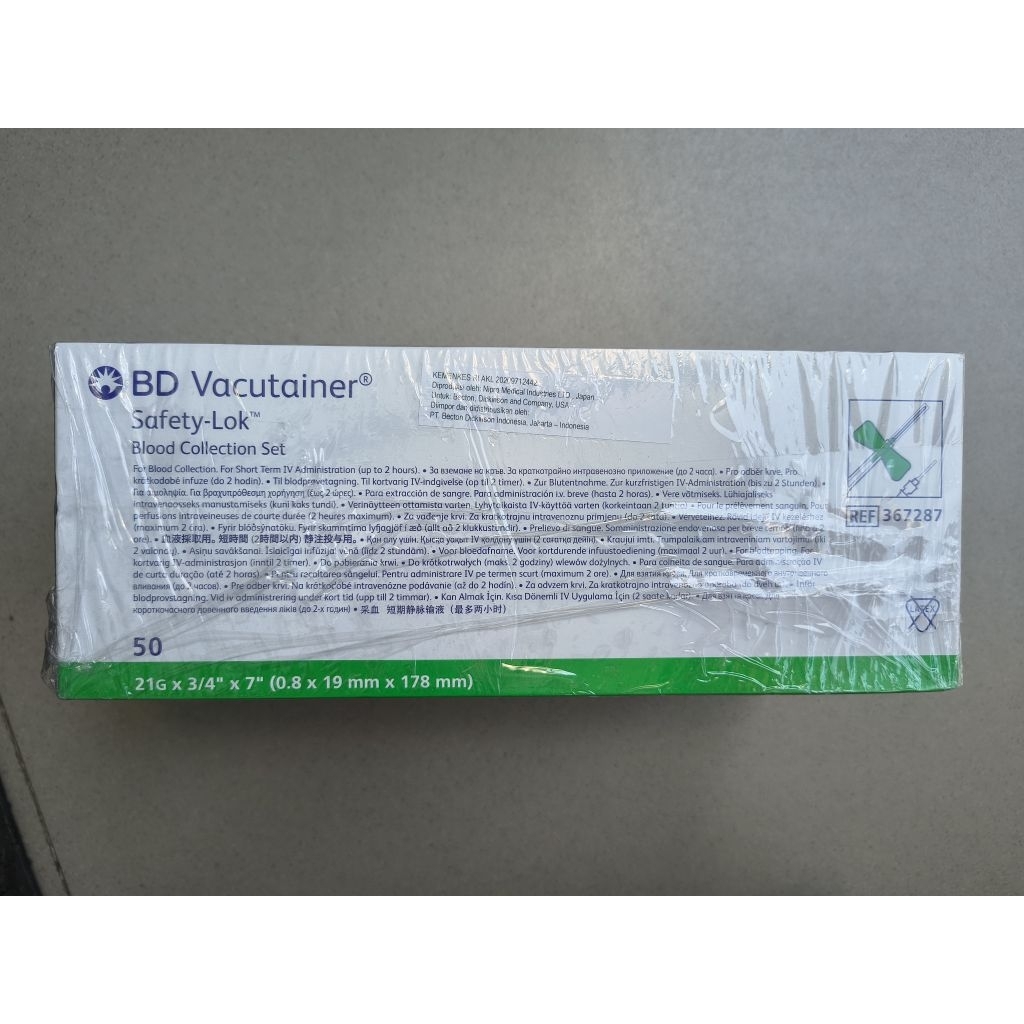BD wingset 21G. exp 30 september 2025