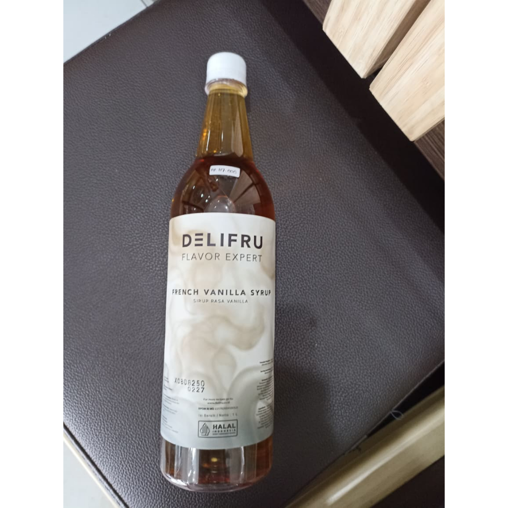 

DELIFRU SYRUP RASA FRENCH VANILLA 1L