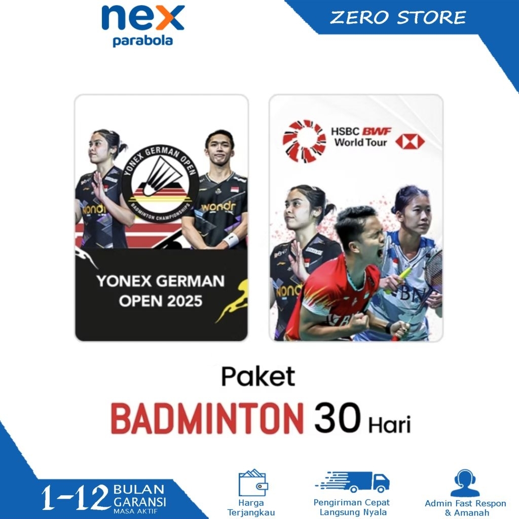 Voucher Nex Parabola Paket Badminton Nex Parabola Paket 7801 Promo