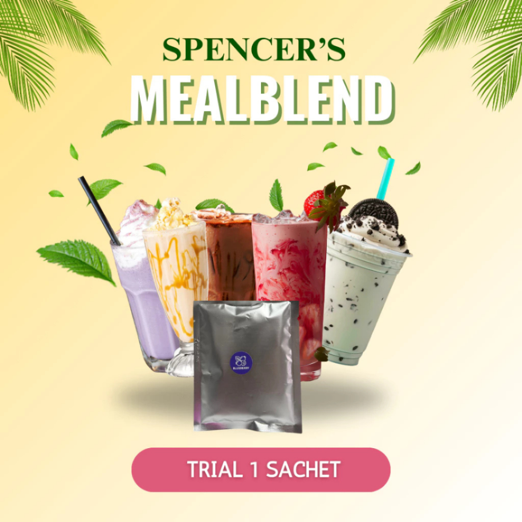 

TRIAL SACHET rasa vanilla | Spencer's Mealblend Multigrain slimming product Meal Replacement Penurun Berat Badan Nutrisi Lengkap