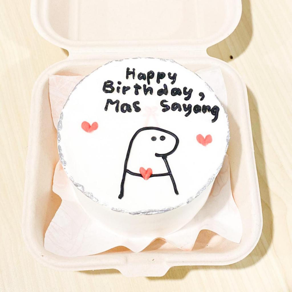 

Kue Ulang Tahun/Birthday Cake/Kue Ultah Tema pentol Cake/Pentol tema Love