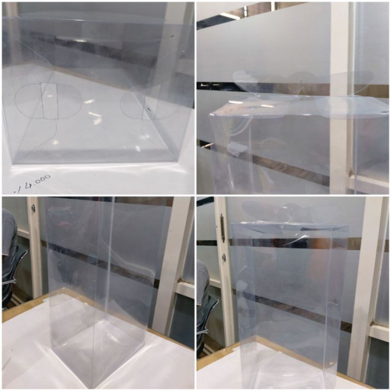 

Kotak Mika Souvenir / Kemasan Souvenir Uk. 8 x 2 x 20 cm Model Kupu AS