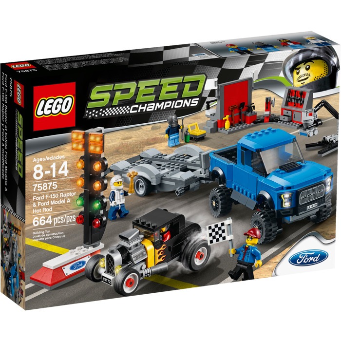 LEGO 75875 Speed Champions Ford F-150 Raptor 
 Ford Model A Hot Rod