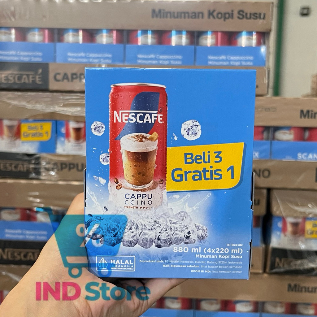 

BUY 3 GET 1 NESCAFE Ala Cafe Cappucino can (4x220ml)