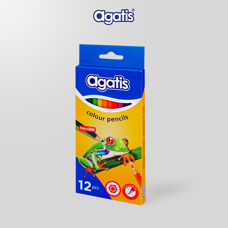 

Pensil Warna Panjang Agatis 12W/ Pensil Warna/ Krayon/ Color Pencil