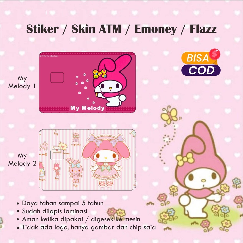

Stiker / Garskin / Skin ATM My Melody