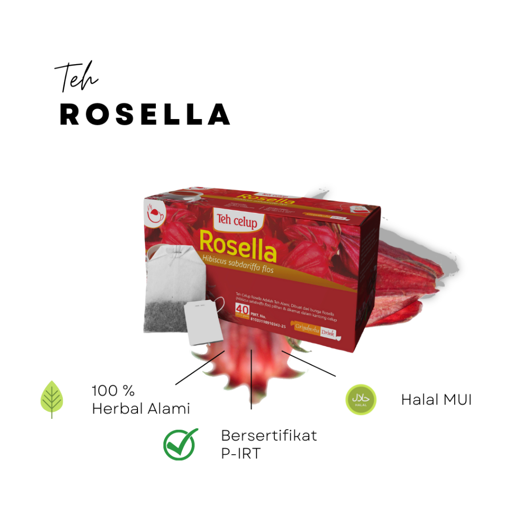 

Teh Herbal Rosella Membantu Mengatasi Kolesterol Jahat