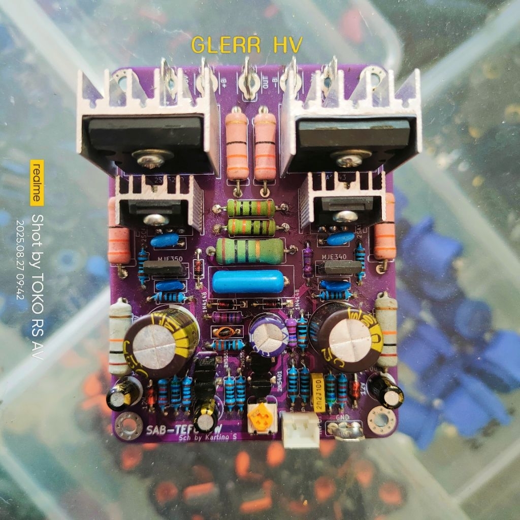 Sab-tef800w kit driver class Ab kit driver power amplifier