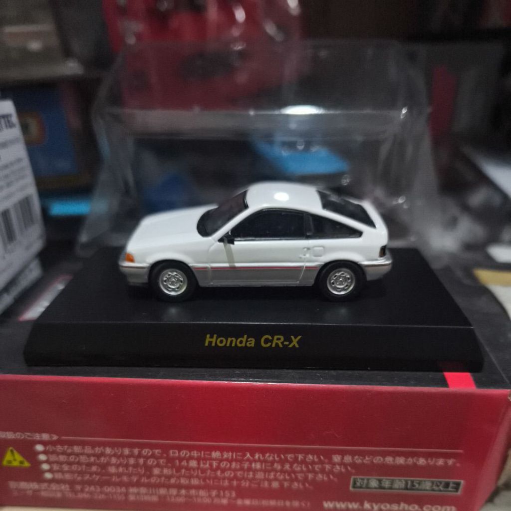 Kyosho 1/64 Honda CR-X Putih