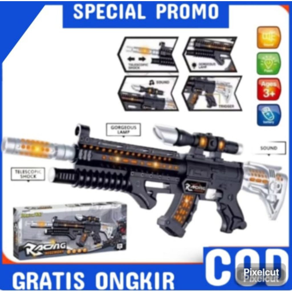 Mainan Permainan Anak Luar Ruang Anak anak Hadiah Ulang Tahun/MAINAN PISTOL PISTOLAN TEMBAK TEMBAKAN