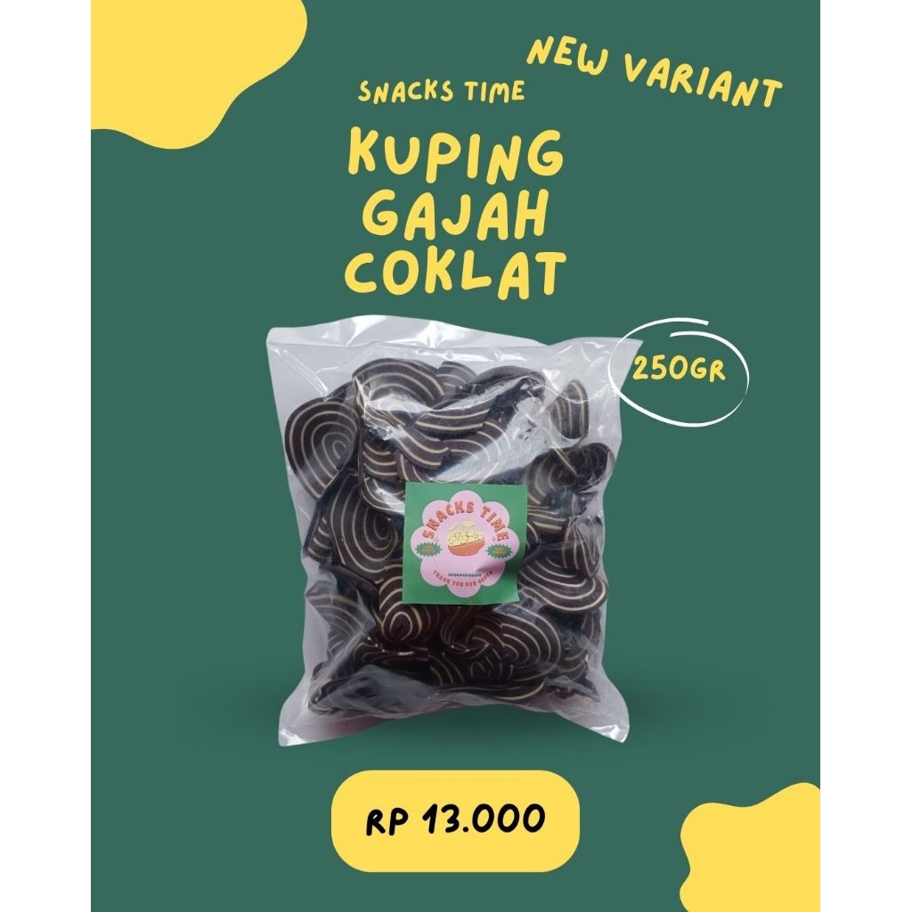 

KUPING GAJAH COKLAT 250GR