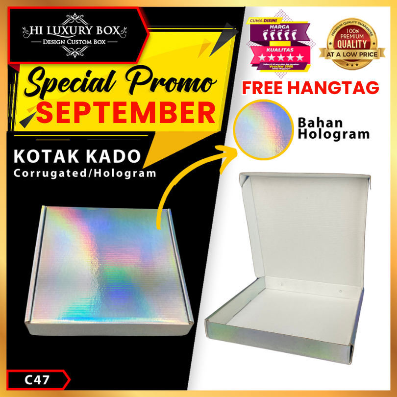 

Kotak Kue|Hologram|Kado|Serbaguna|Packaging|Cake|Box|Dus|C47