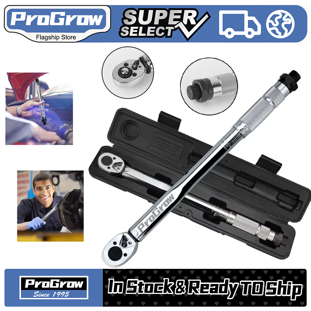 Kunci Momen Torsi 1/2" Two-way Spanner Torque Wrench Alat Bengkel Mobil Roda