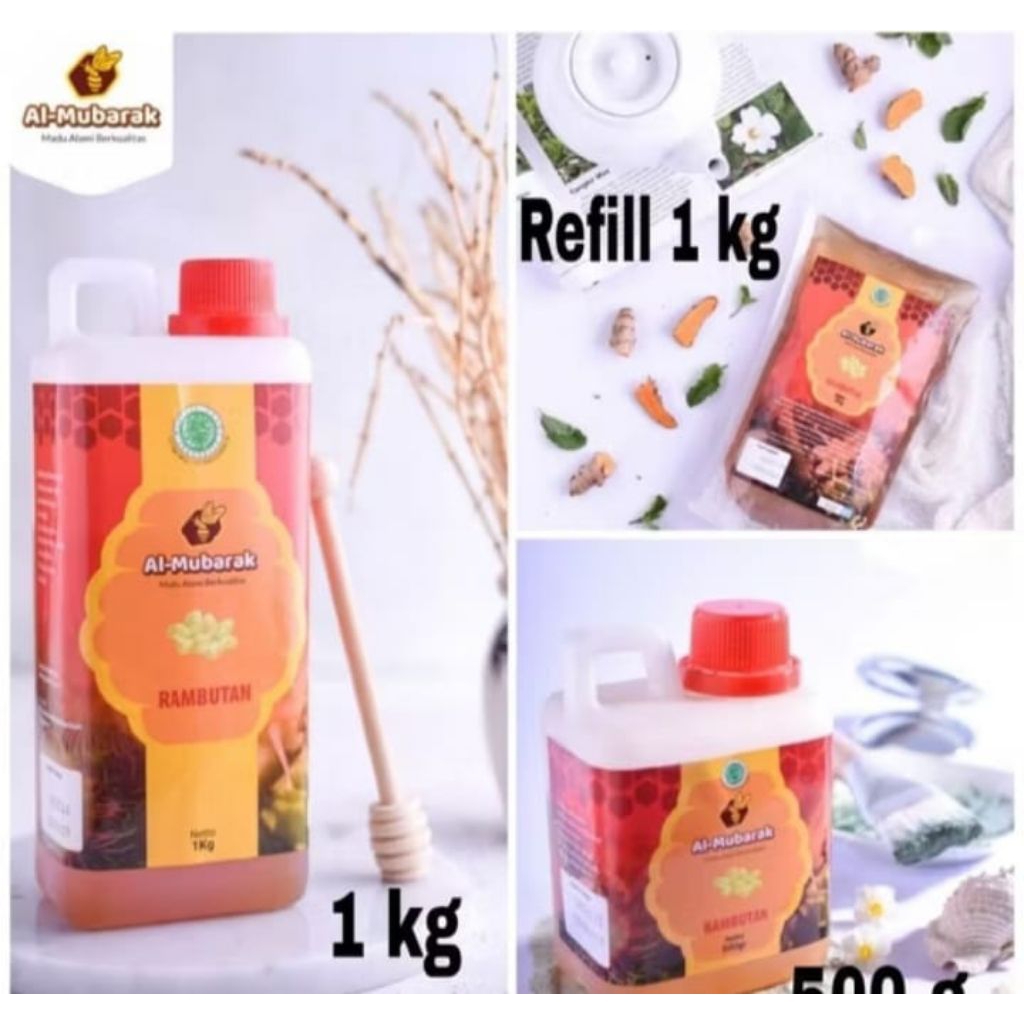 

Madu Rambutan Madu Asli Madu Murni Al-Mubarak (Madu Murni 100%)