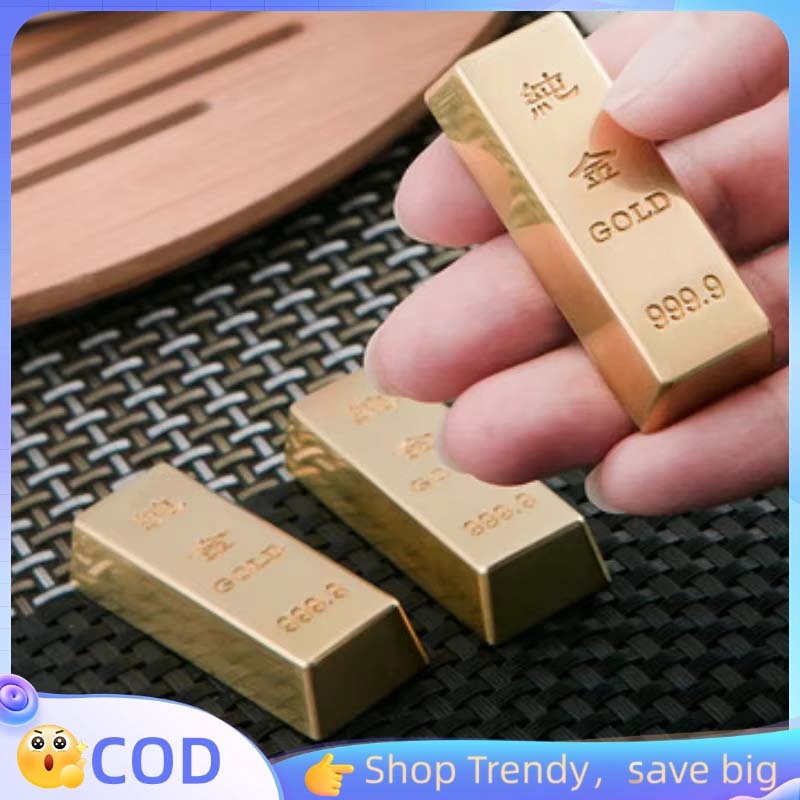 Emas Batangan Palsu Miniatur Emas Mainan Emas Batangan Replika Antam