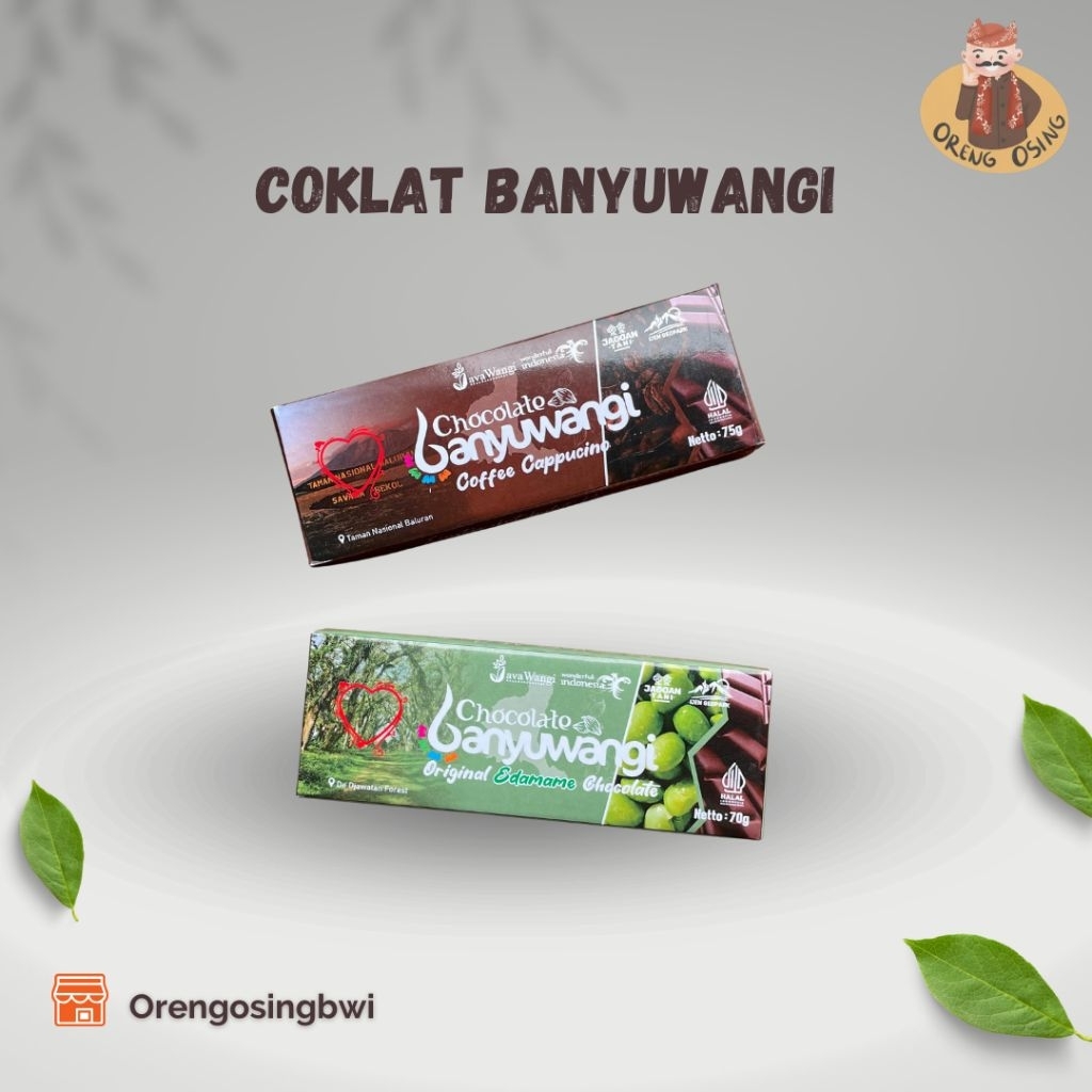 

ORENG OSING | Coklat Edamame & Coklat Cappucino