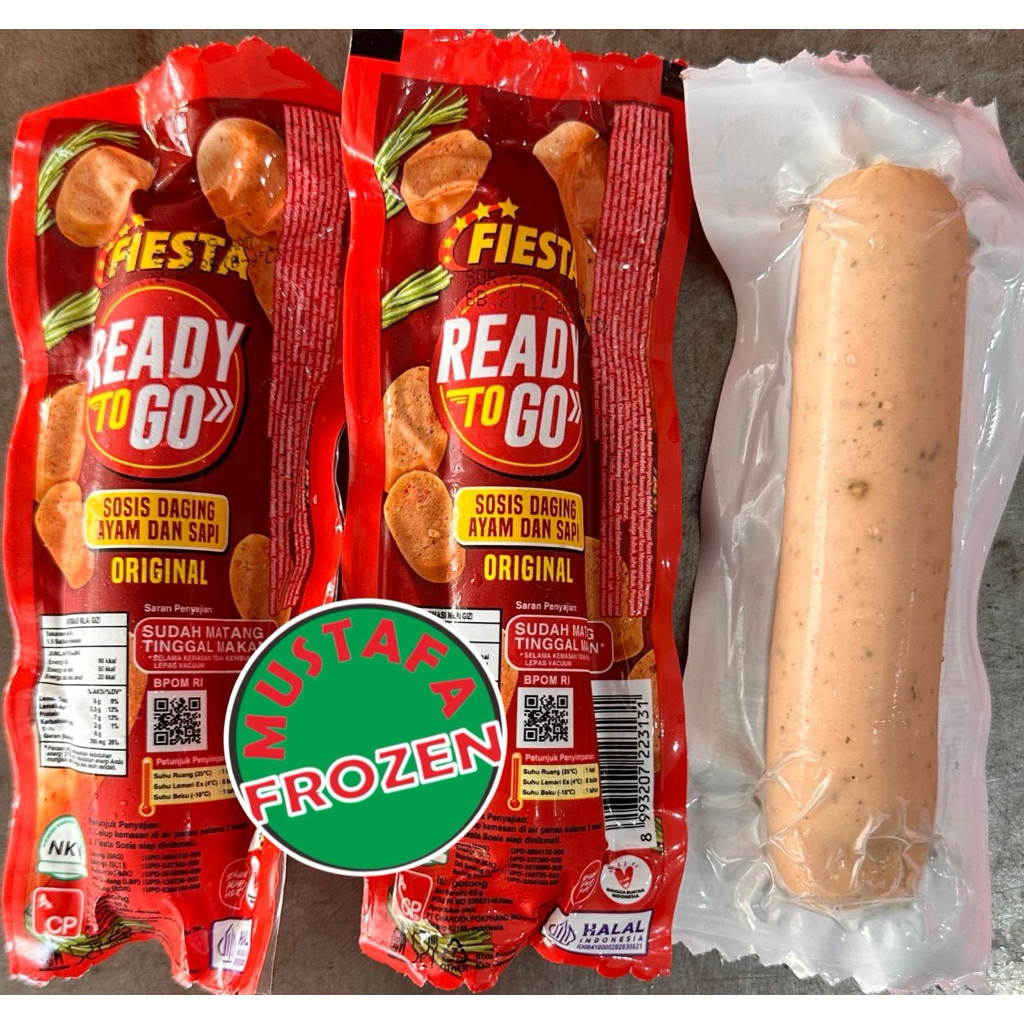 

Fiesta RTG Sosis Ayam dan Sapi Original
