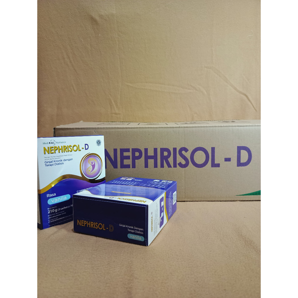 

Bundle 24 Box/1 Karton Nephrisol D Vanilla Cappucino