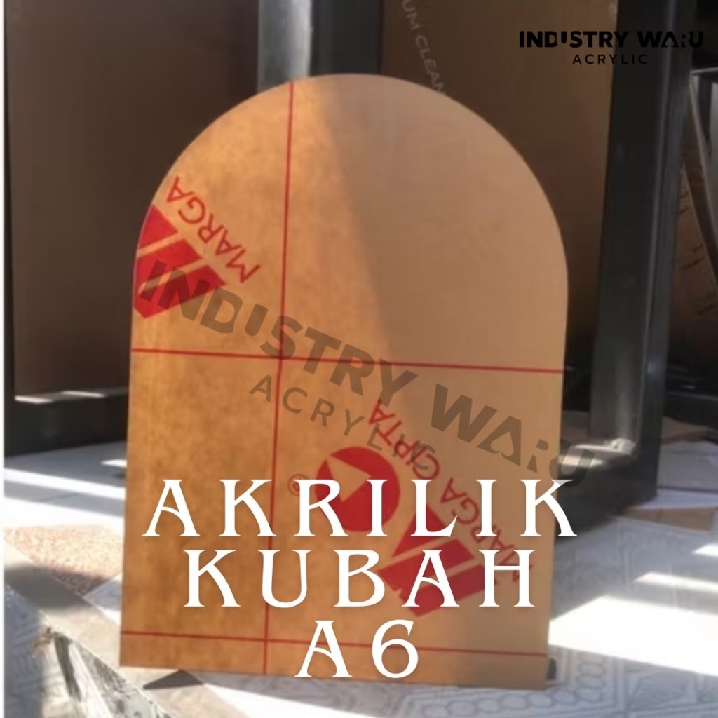 

Akrilik Kubah A6 2mm