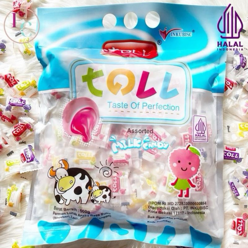 

Toll Milk Candy Permen Susu Aneka Rasa Buah New