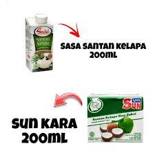 

Sun Kara Santan Kelapa Santan | Sunkara 65ml dan 200ml