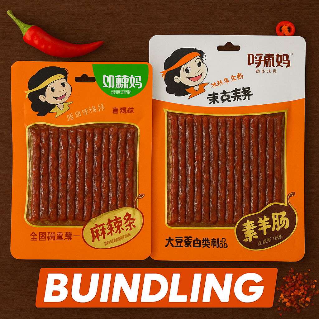 

(BPOM) 2 PCS SNACK PEDAS VEGETARIAN HALAL SOY BASED RASA SPICY BEEF TENDON 70/100GR