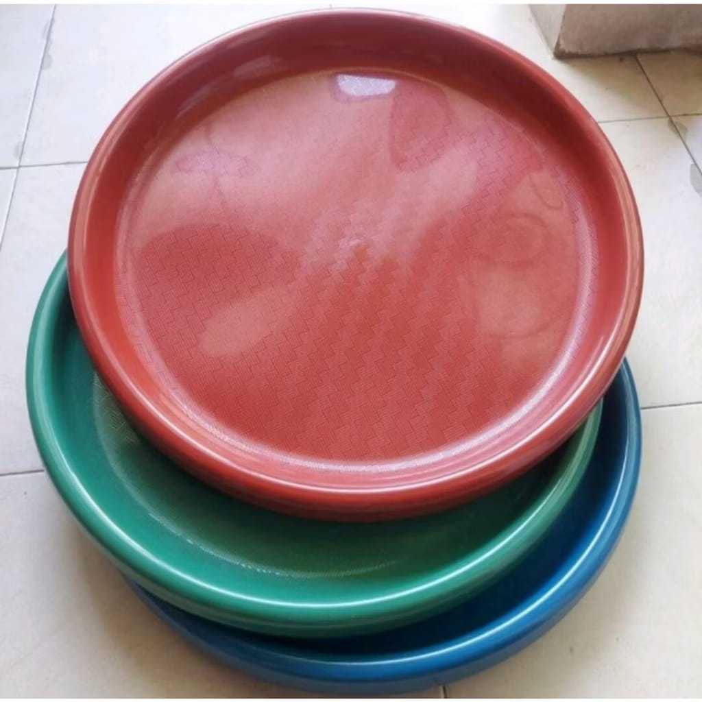 Tampah Plastik BESAR JUMBO Plastik 50 cm Serbaguna Tampah Plastik Tebal & Kilap/ Nampan Nyiru Plasti