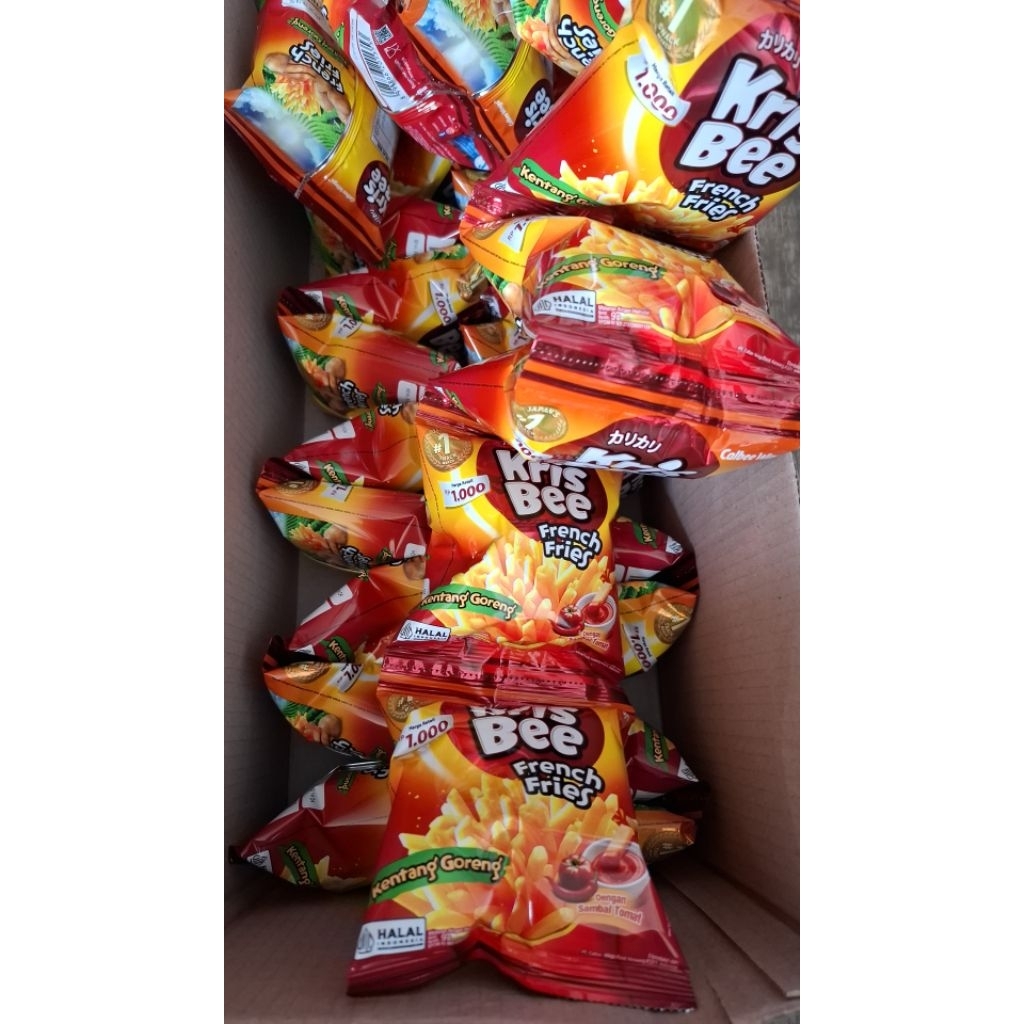 

Kris bee French fries 9gr 1 renceng