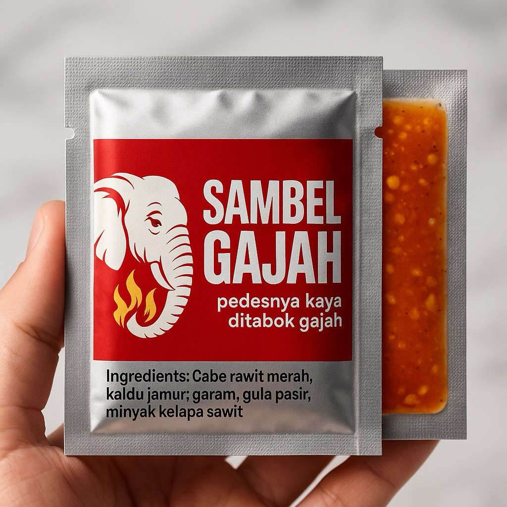 

Sambel Tjap Gadjah - Pedesnya Kaya Ditabok Gajah