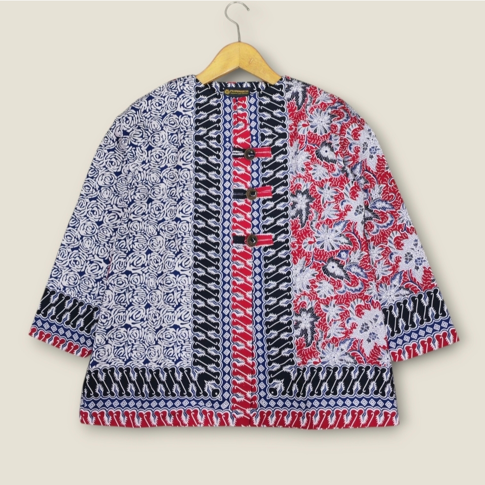 PRABUWANGSA BATIK - blouse batik wanita iwan tirta modern