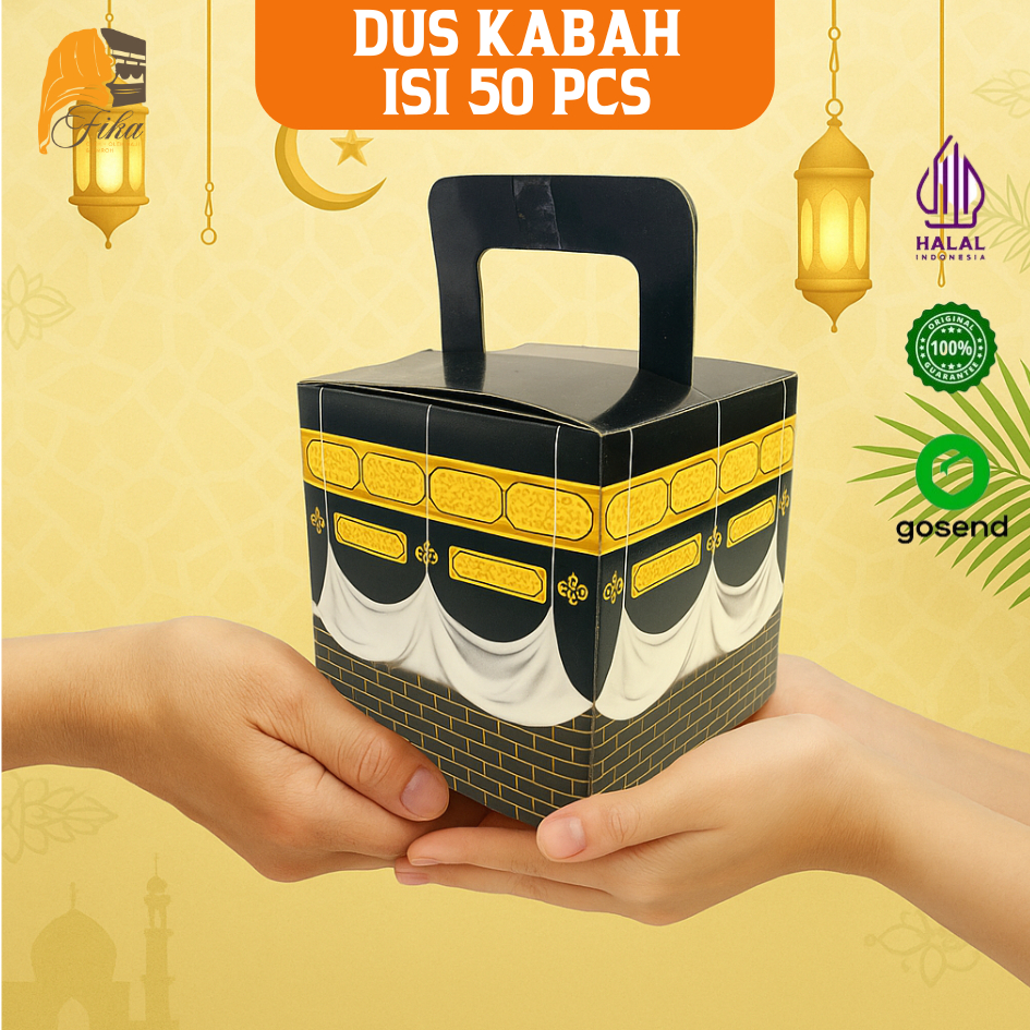 

DUS KABAH 1 pack isi 50 pcs | oleh oleh haji & umroh