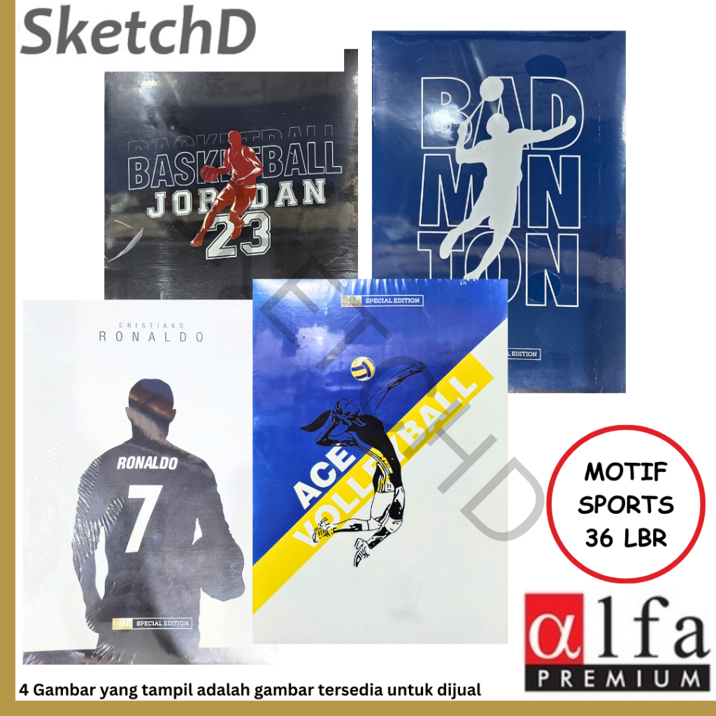 

Buku Tulis Boxy Alfa 36 lembar 17.5 x 25 cm