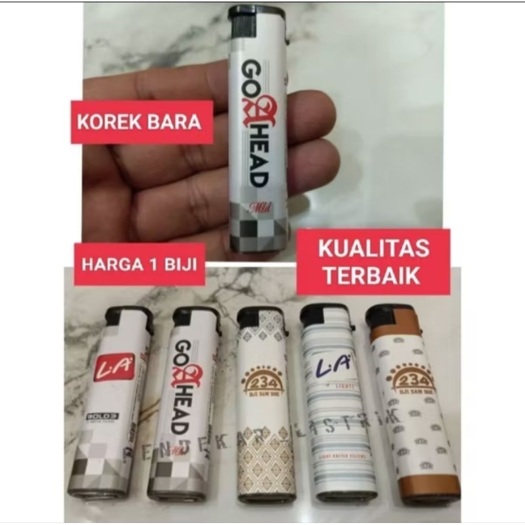 KOREK API BARA HI-TECH SNI