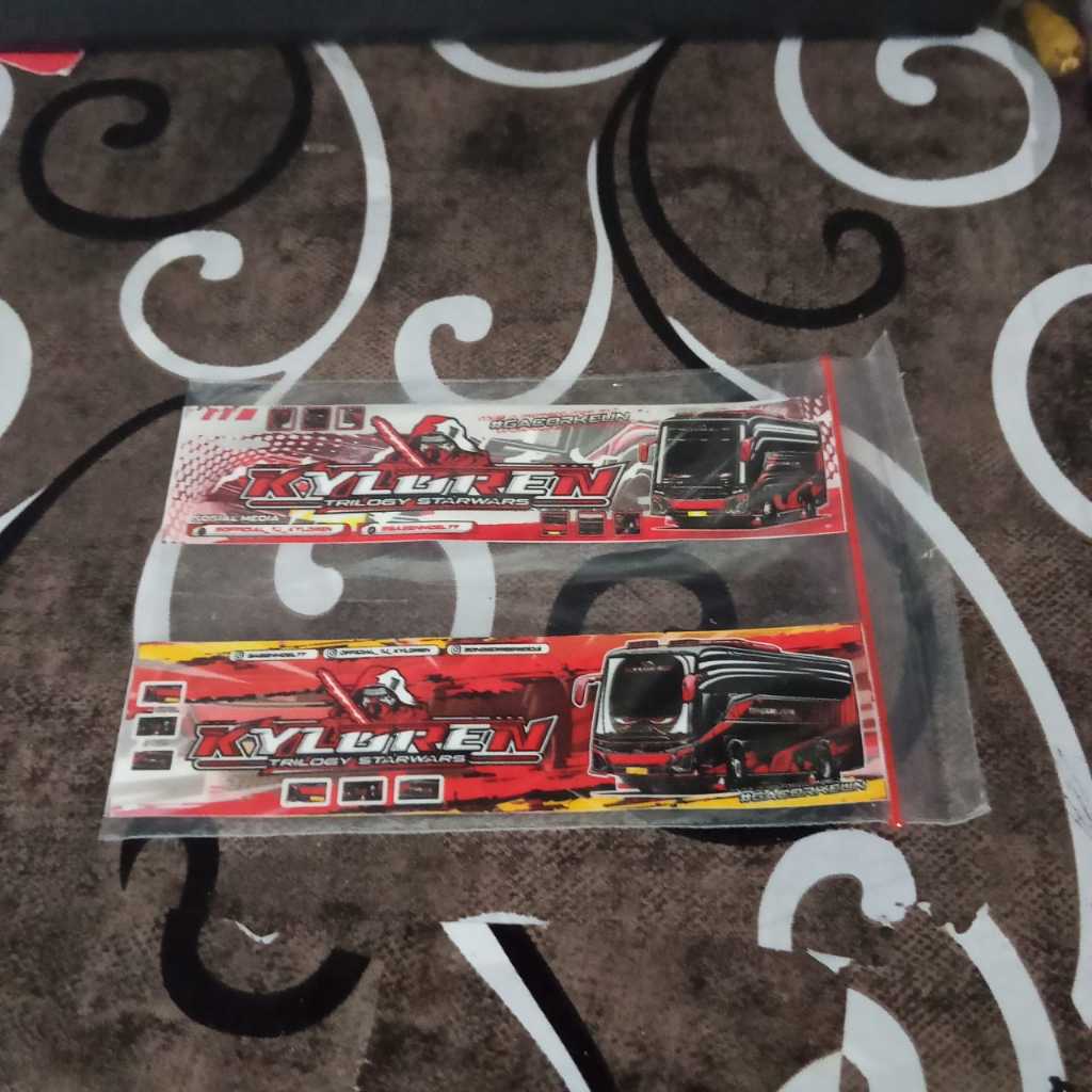 stiker bus tunggal jaya "kyloren"