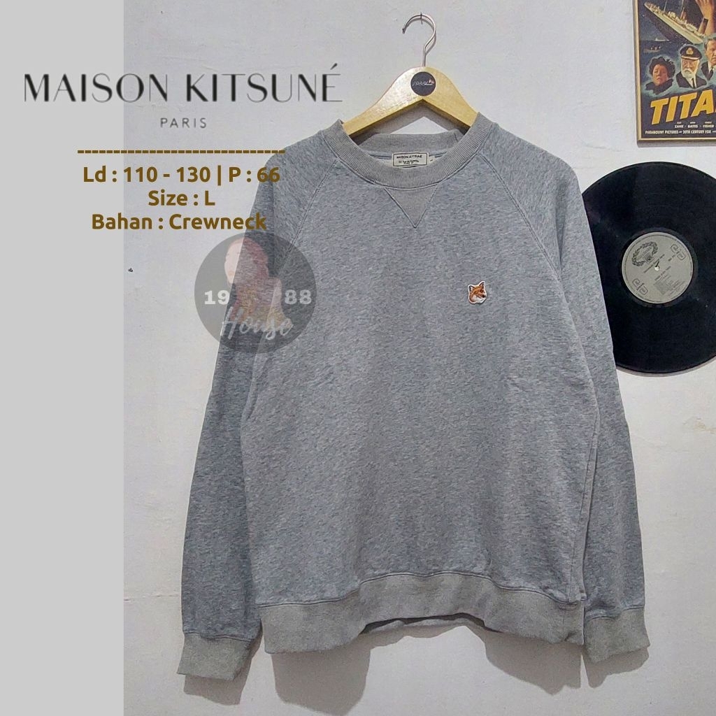 Maison Kitsune Crewneck Sweater