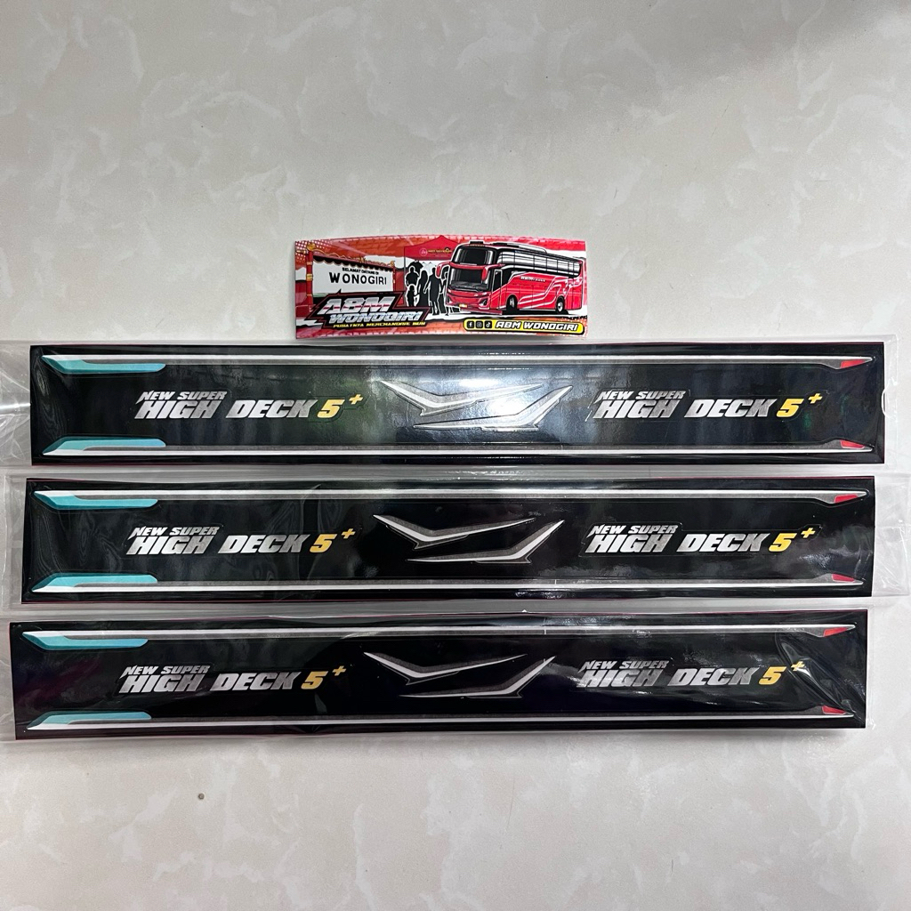 

1 lembar Stiker cutting selendang JB 3 & 5