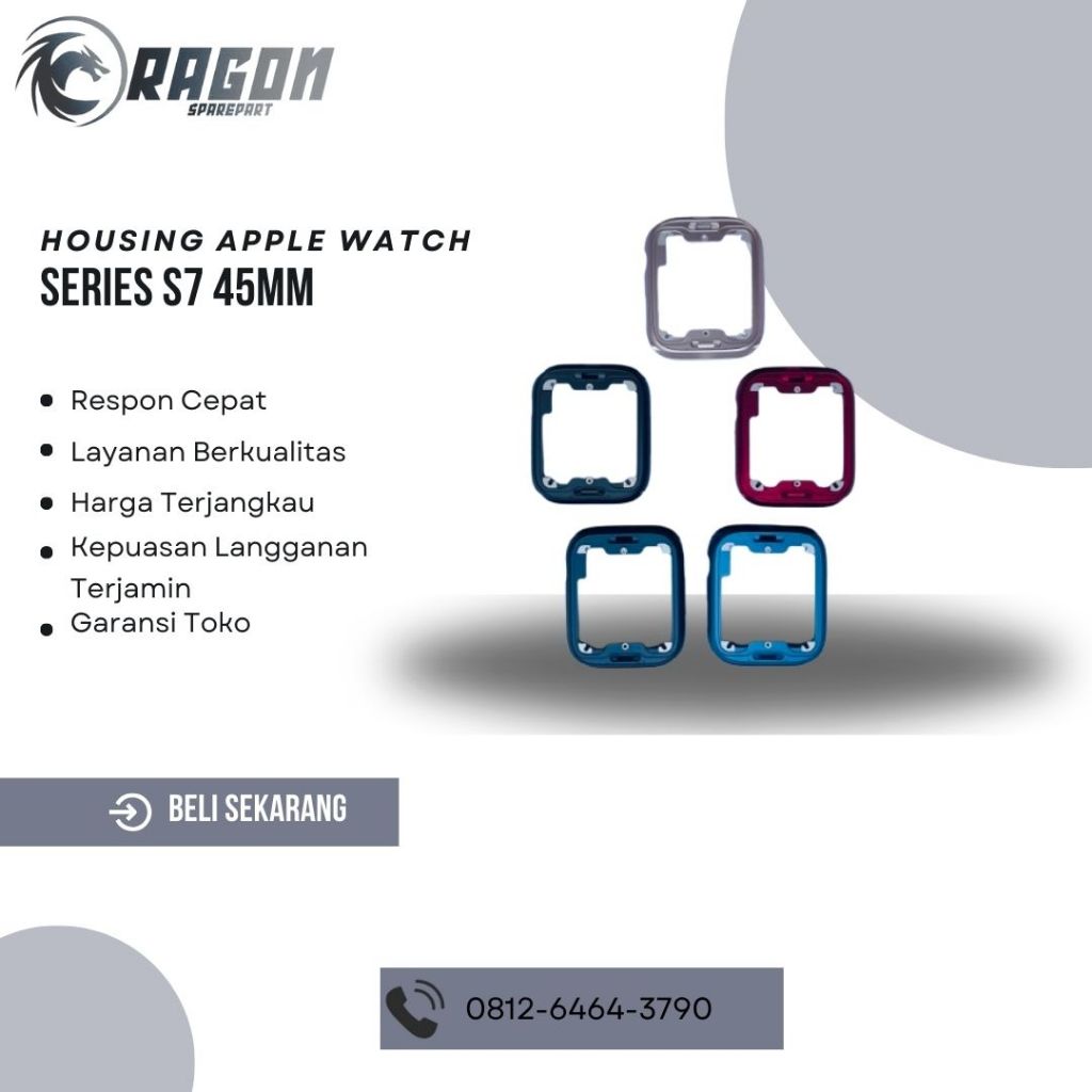 HOUSING CASING APPLE WATCH SERIES S7 45MM ORIGINAL