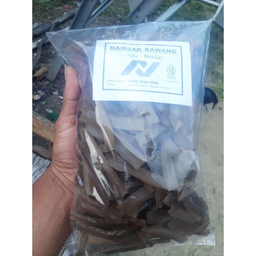 

Rambak jari mentah rasa bawang